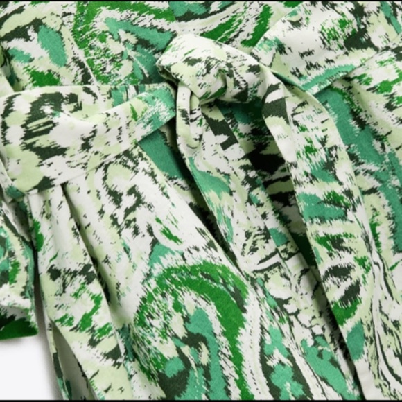 LINEN BLEND PRINTED KIMONO - Picture 7 of 9